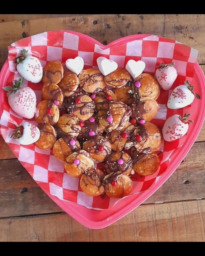 fresas con chocolate